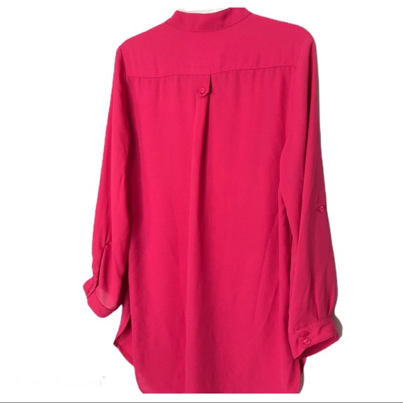 41 Hawthorn Stitchfix Pink Button Down Blouse size Small - Picture 3 of 7